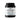 Supplement powder tub with black lid; natural chocolate flavor label