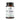 Chewable supplement tablets bottle with amber glass, black cap, and white label