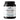 Protein powder tub, PurePaleo vanilla label, black and white container