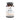 Amber supplement bottle with black cap and front label for veggie capsules