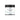Magnesium glycinate powder supplement jar with black ribbed lid and white label