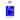 Blue and white magnesium supplement bottle with label, screw cap, Juicy Blueberry flavor