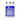 Health supplement bottle with blue label and silver cap