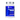 Magnesium stress release supplement bottle, white with blue label and silver cap